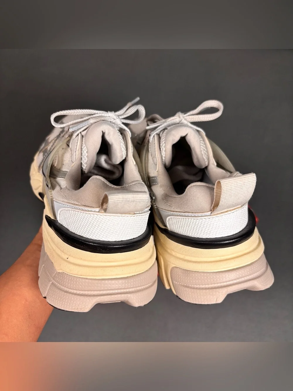Nike V2K Run Summit White/ Metallic Silver Women’s Size 8.5